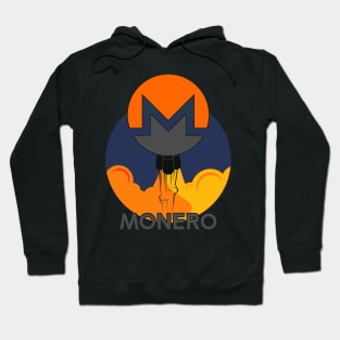 Rocket to The Moon : Monero Edition Hoodie